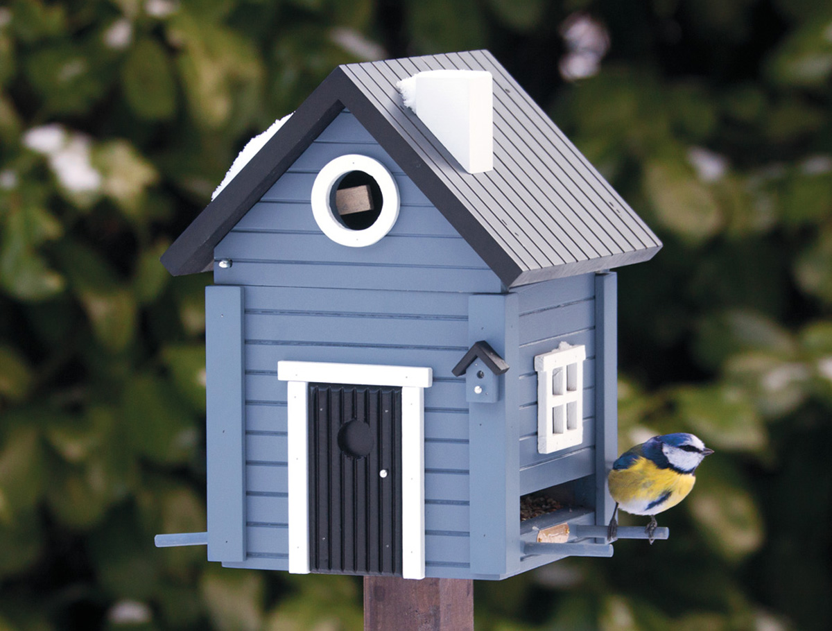 BIRD House nido Scatola in legno da appendere Bird Scatole Legno Birdhouse Giardino Decor J 